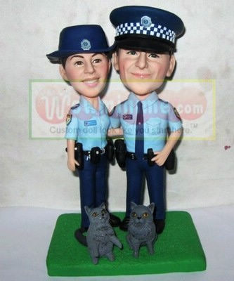 Australia Policeman wedding cake toppers Australia Policeman wedding cake toppers